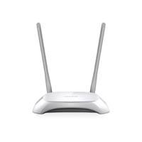 ROUTER TP-LINK TL-WR840N INALAMBRICO 300MBPS MMF, AP, REPETIDOR WISP 4 LAN 10/100 1 WAN 10/100 2 ANTENAS FIJAS EXTERNAS  / EXISTENCIA 63