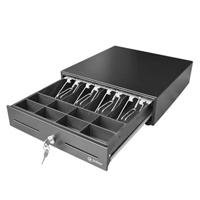 CAJON DE DINERO 3NSTAR CD250, NEGRO, COMPARTIMIENTOS 4 BILLETES - 8 MONEDAS  / EXISTENCIA 1