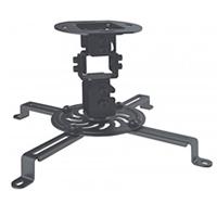 SOPORTE PROYECTOR,MANHATTAN,461184, P/TECHO  BASICO 13.5KG, NEGRO  / EXISTENCIA 1