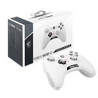 GAME PAD FORCE GC30 V2 WHITE MSI USB/WINDOWS/ANROID 4.1/VIBRACION 8 HORAS DE JUEGO / EXISTENCIA 7