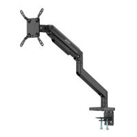 SOPORTES/MANHATTAN/462570/SOPORTE DE ALUMINIO CON SISTEMA DE PISTÓN PARA 1 MONITOR DE 17 A 49  / EXISTENCIA 1
